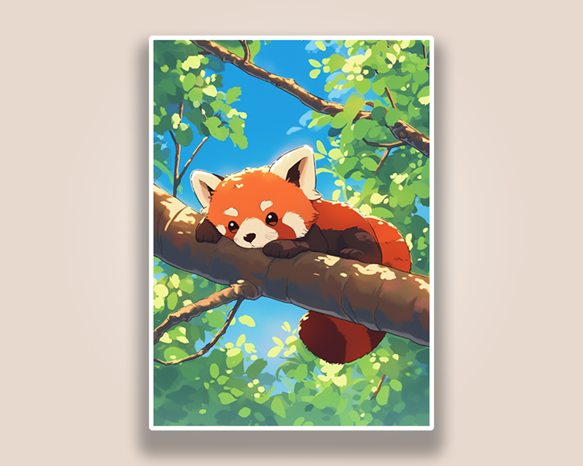 Lorcana Sleeves: Kawaii Red Panda 100+ Top Quality Card Sleeves! Foil/Holo Protected Your Cards, No Logos - RerollBase