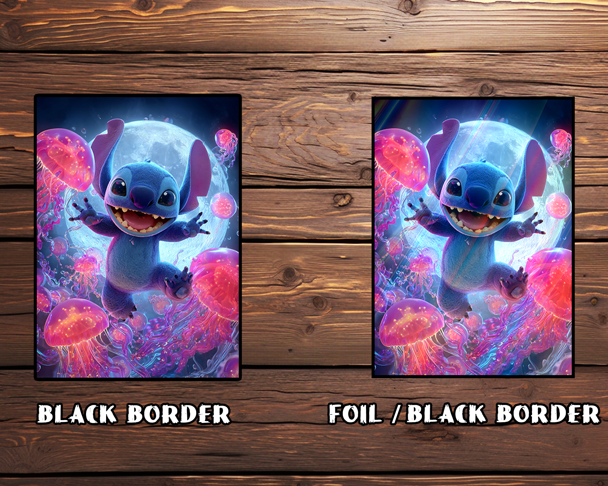 Stitch in Neon Card Sleeves