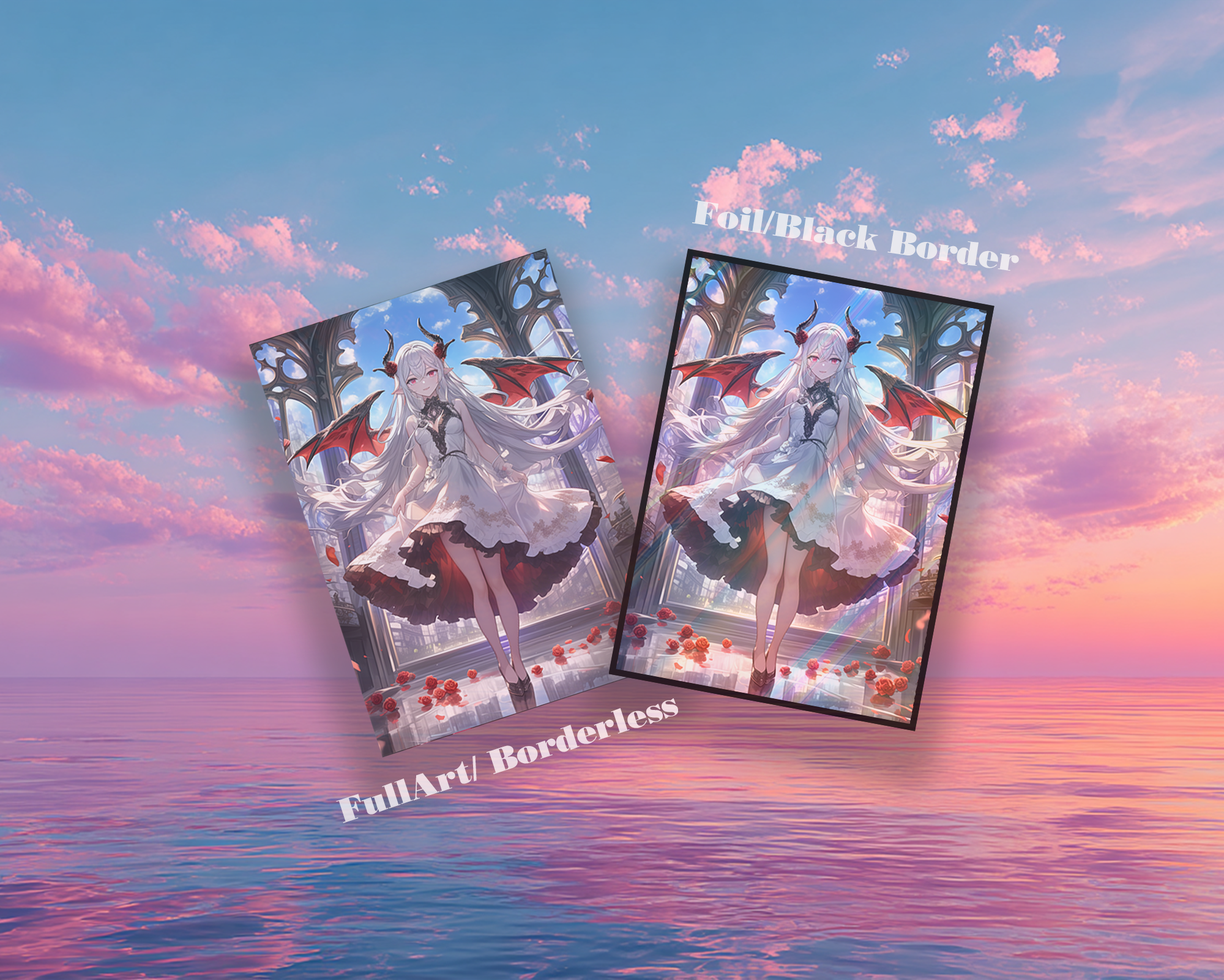 Anime Demon Girl Card Sleeves