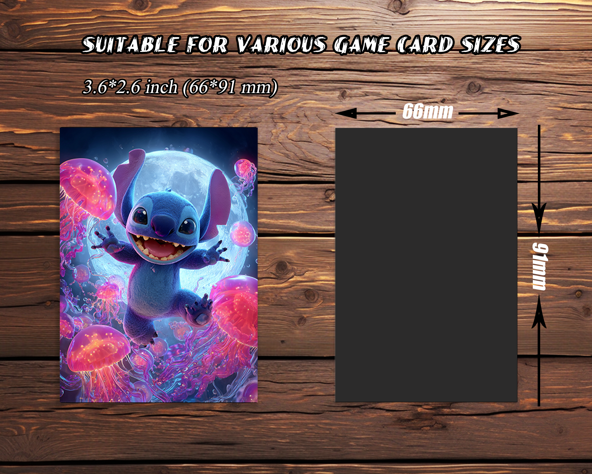 Stitch in Neon Card Sleeves Stitch in Neon Card Sleeves