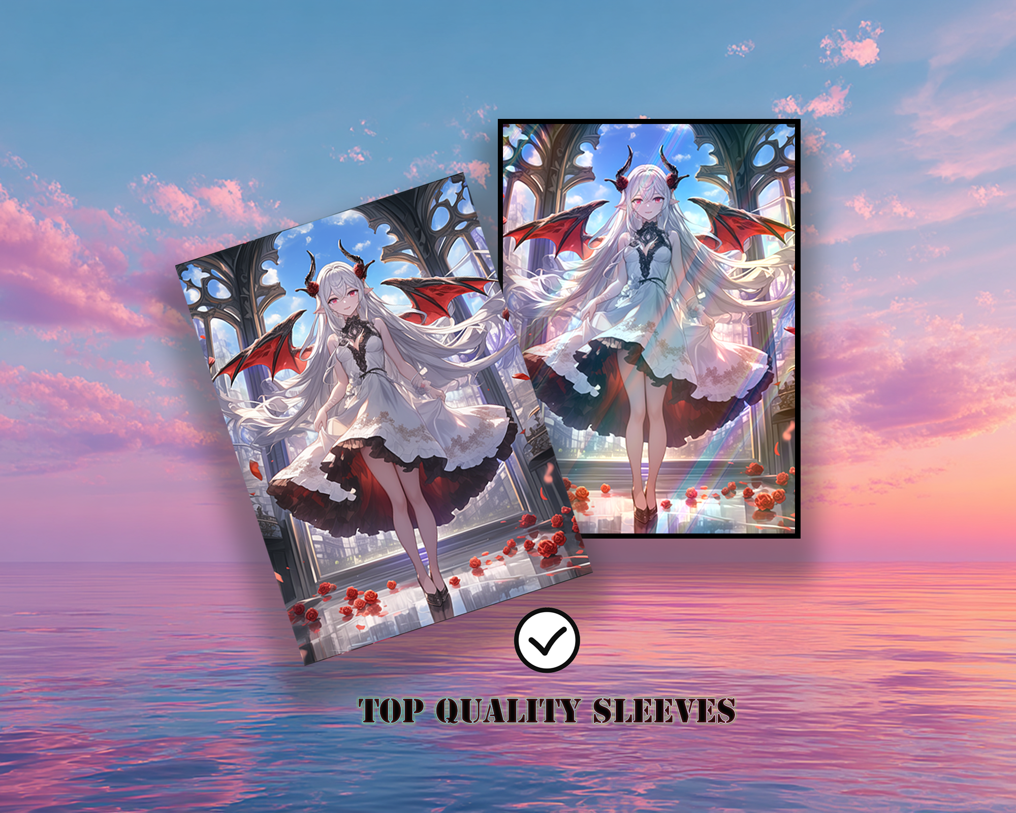Anime Demon Girl Card Sleeves