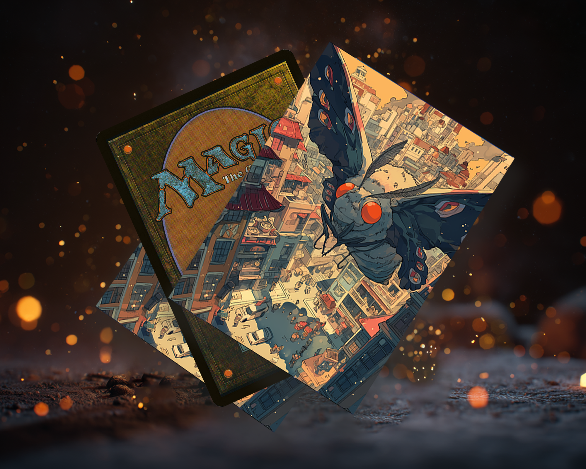 Enormous Moth Card Sleeves