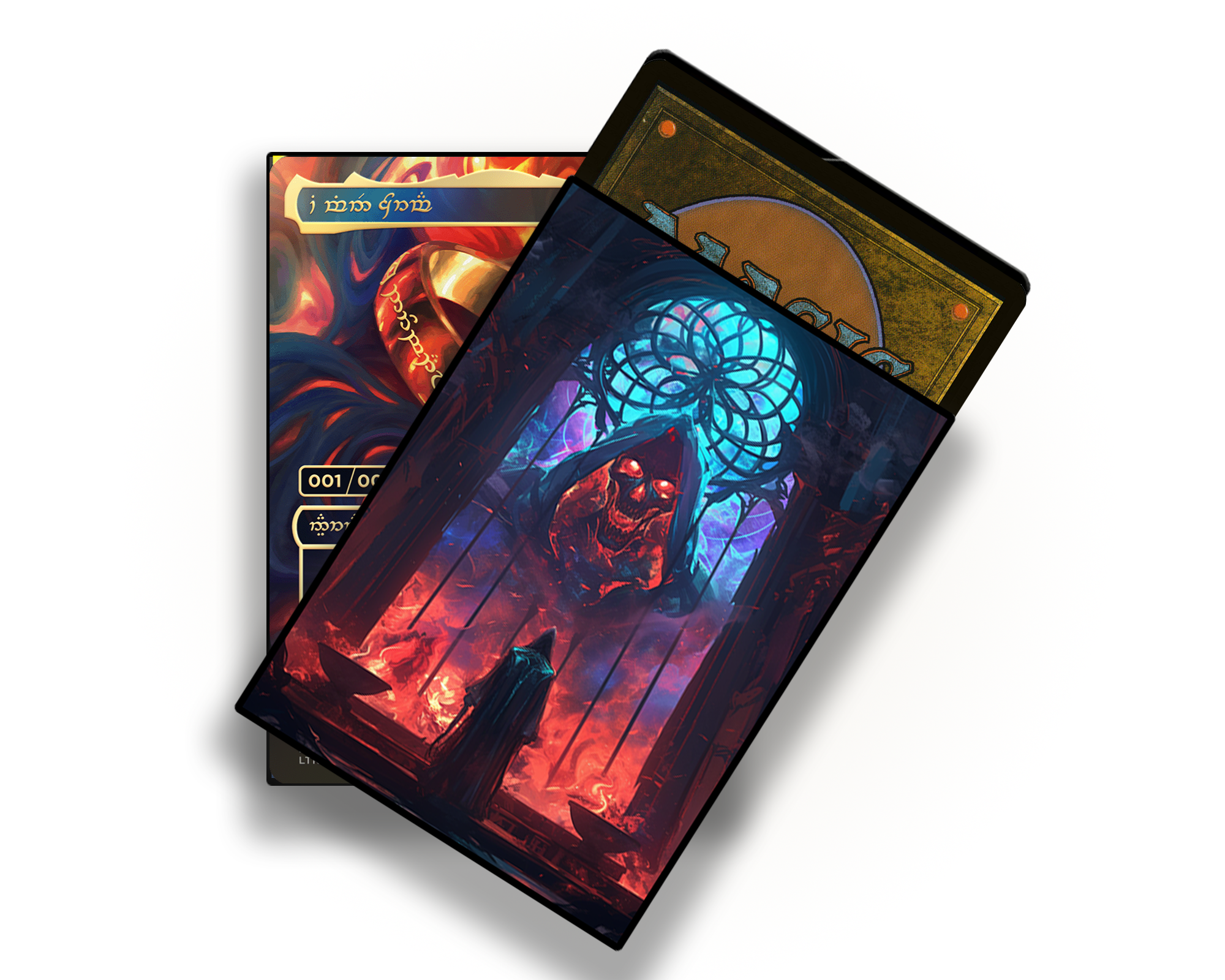 Anime Skeleton Damnation Card Sleeves