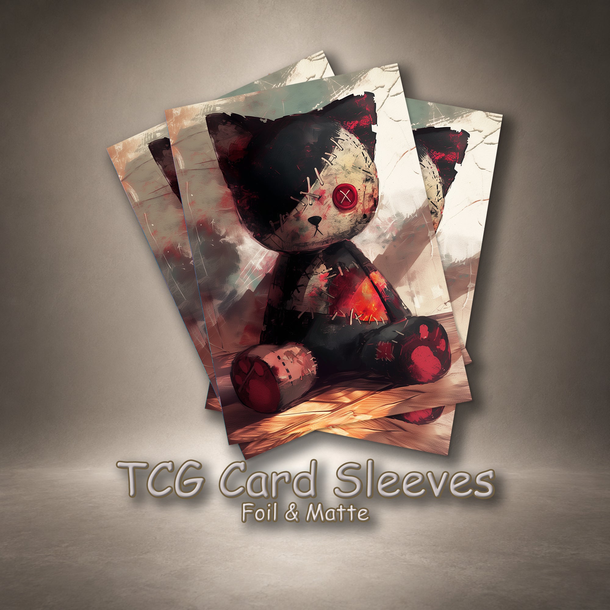 Black Cat Doll TCG Card Sleeves