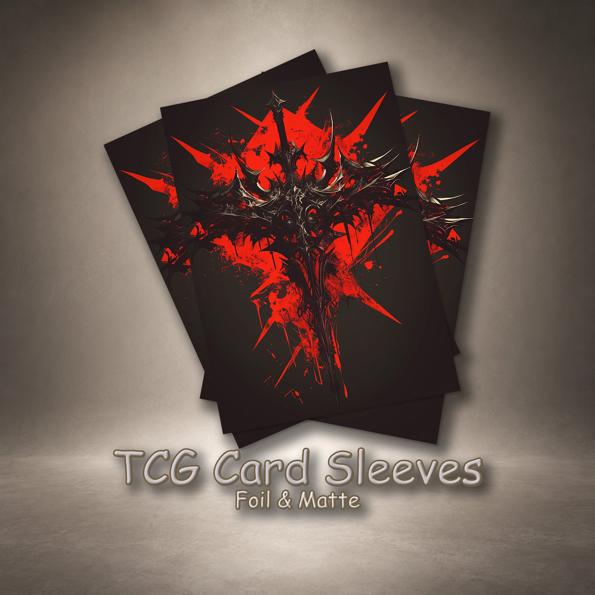 Bloody Thorn Greatsword Crest TCG Card Sleeves