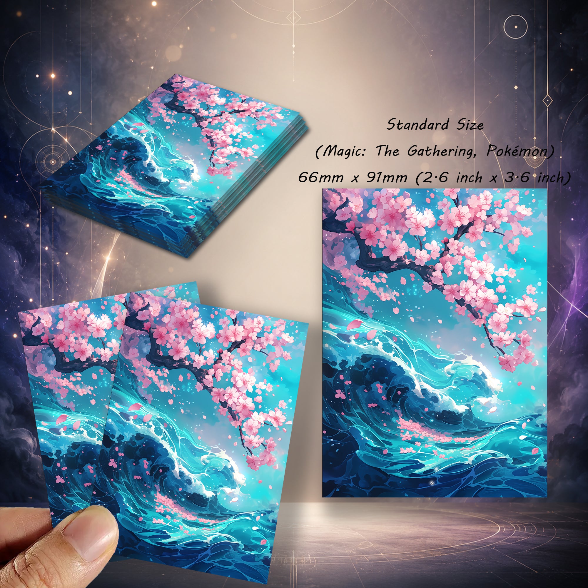 Cherry Blossom Tide TCG Card Sleeves