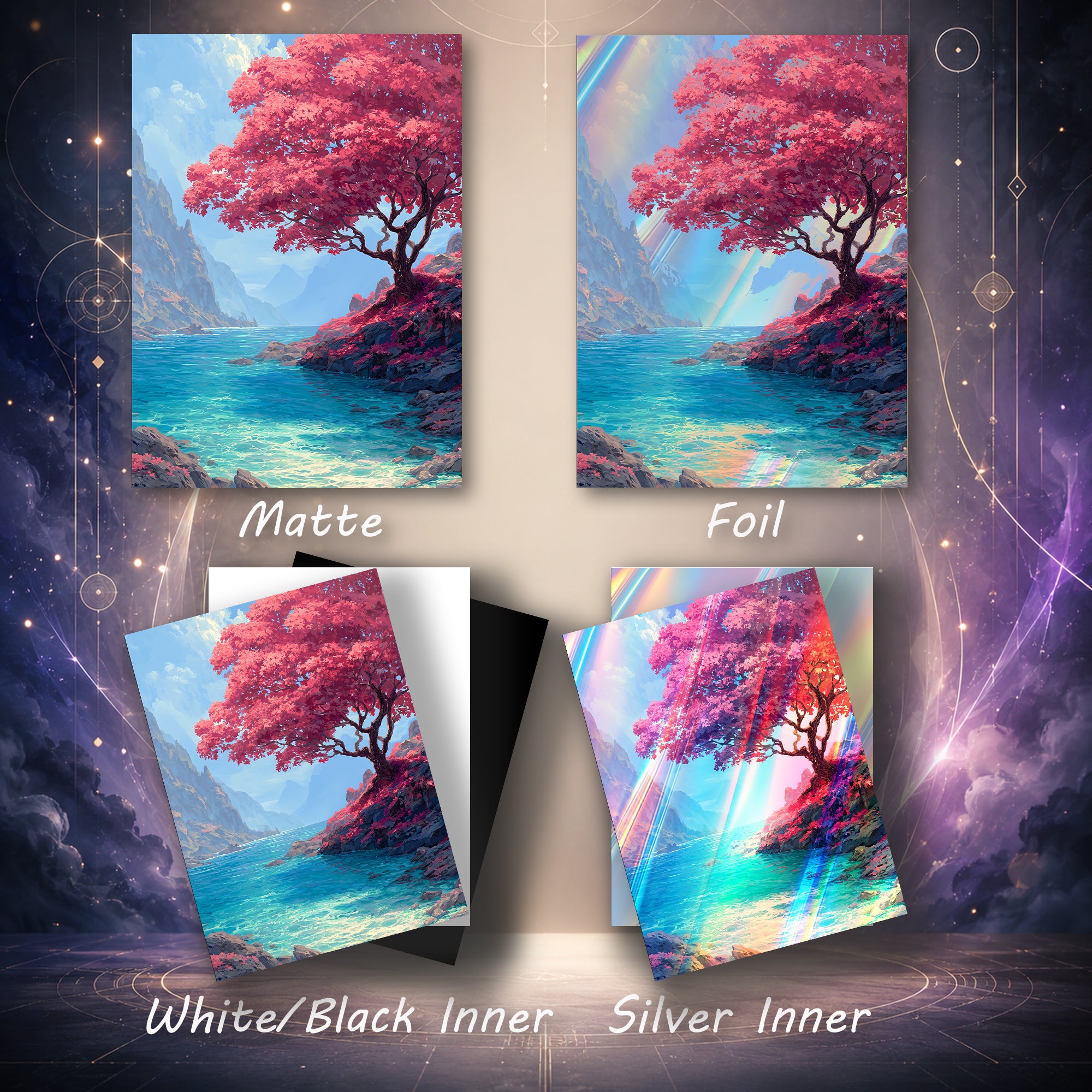 Cliff Bloom Haven TCG Card Sleeves