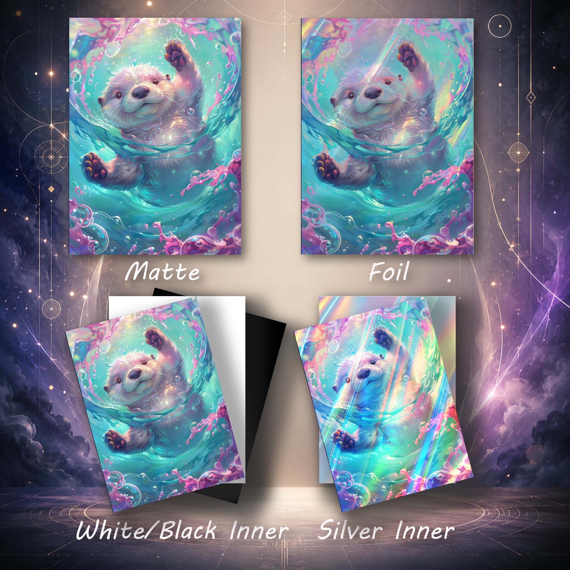 Dreamy Sea Creature TCG Card Sleeves