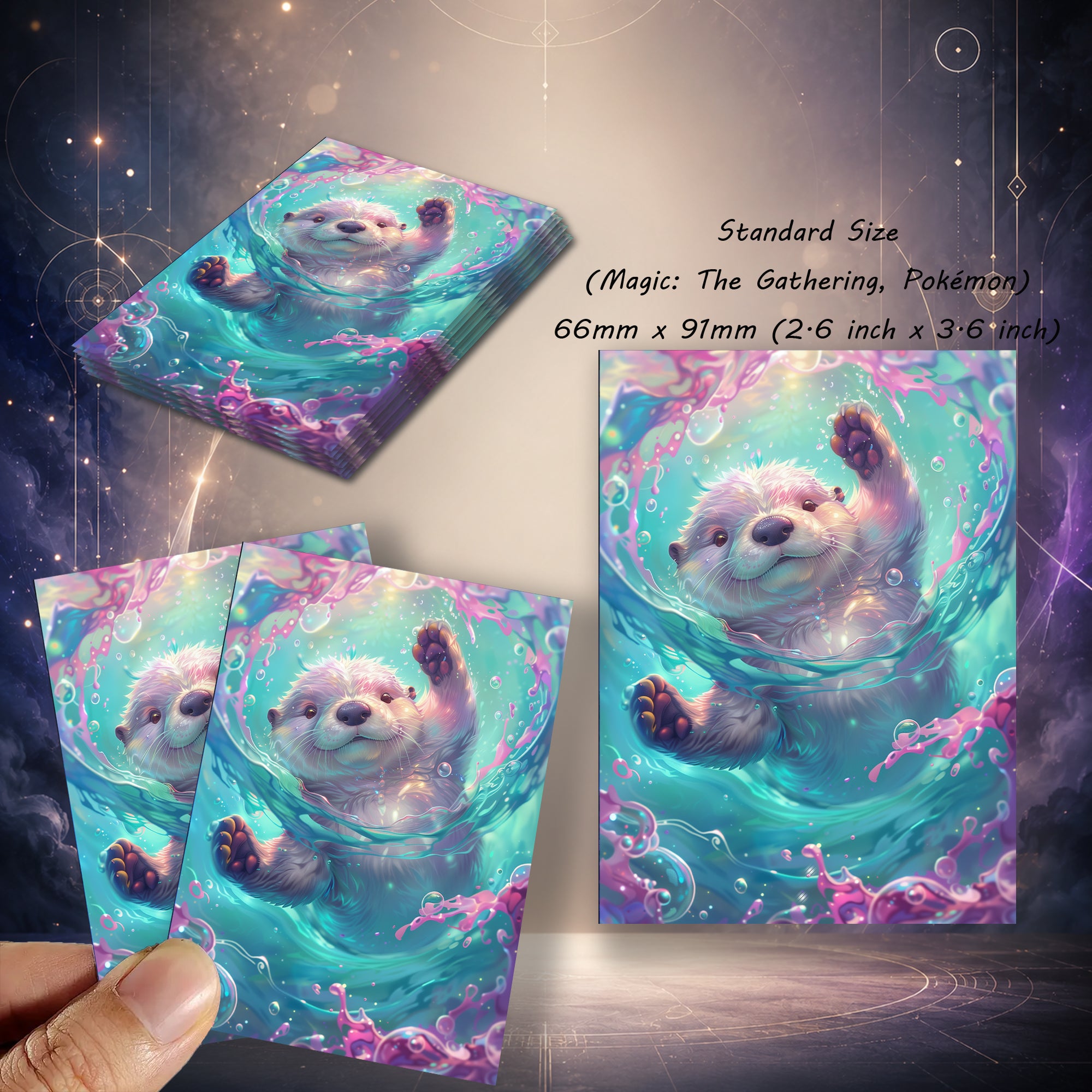 Dreamy Sea Creature TCG Card Sleeves