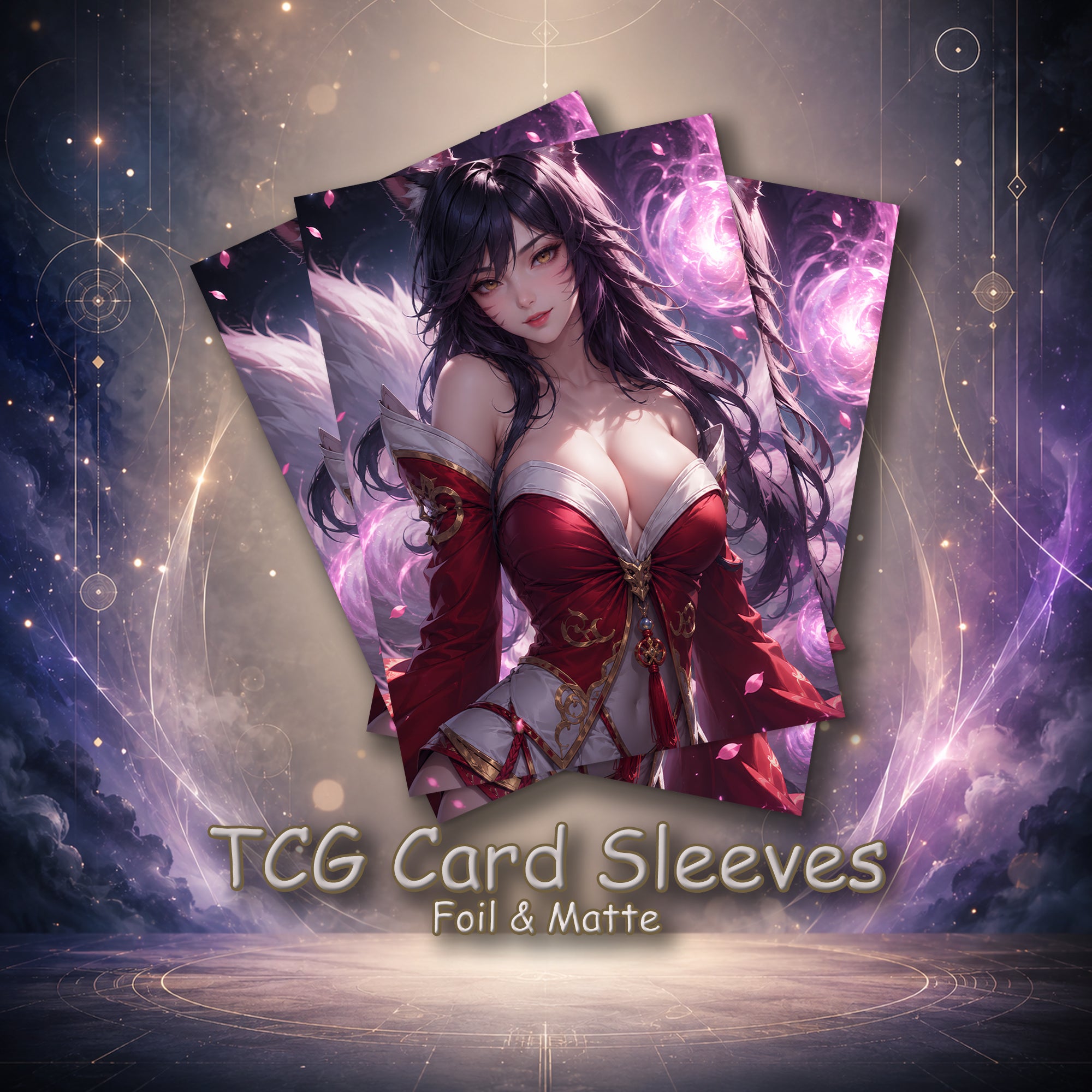 Fox Spirit Enchantress TCG Card Sleeves