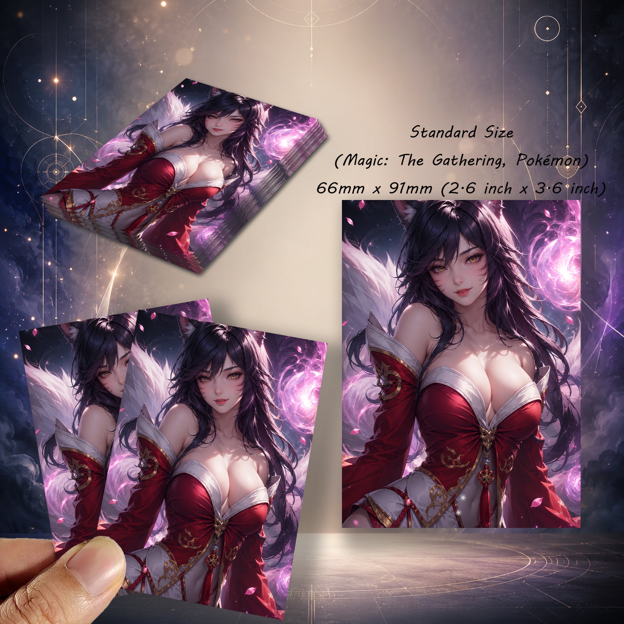 Fox Spirit Enchantress TCG Card Sleeves