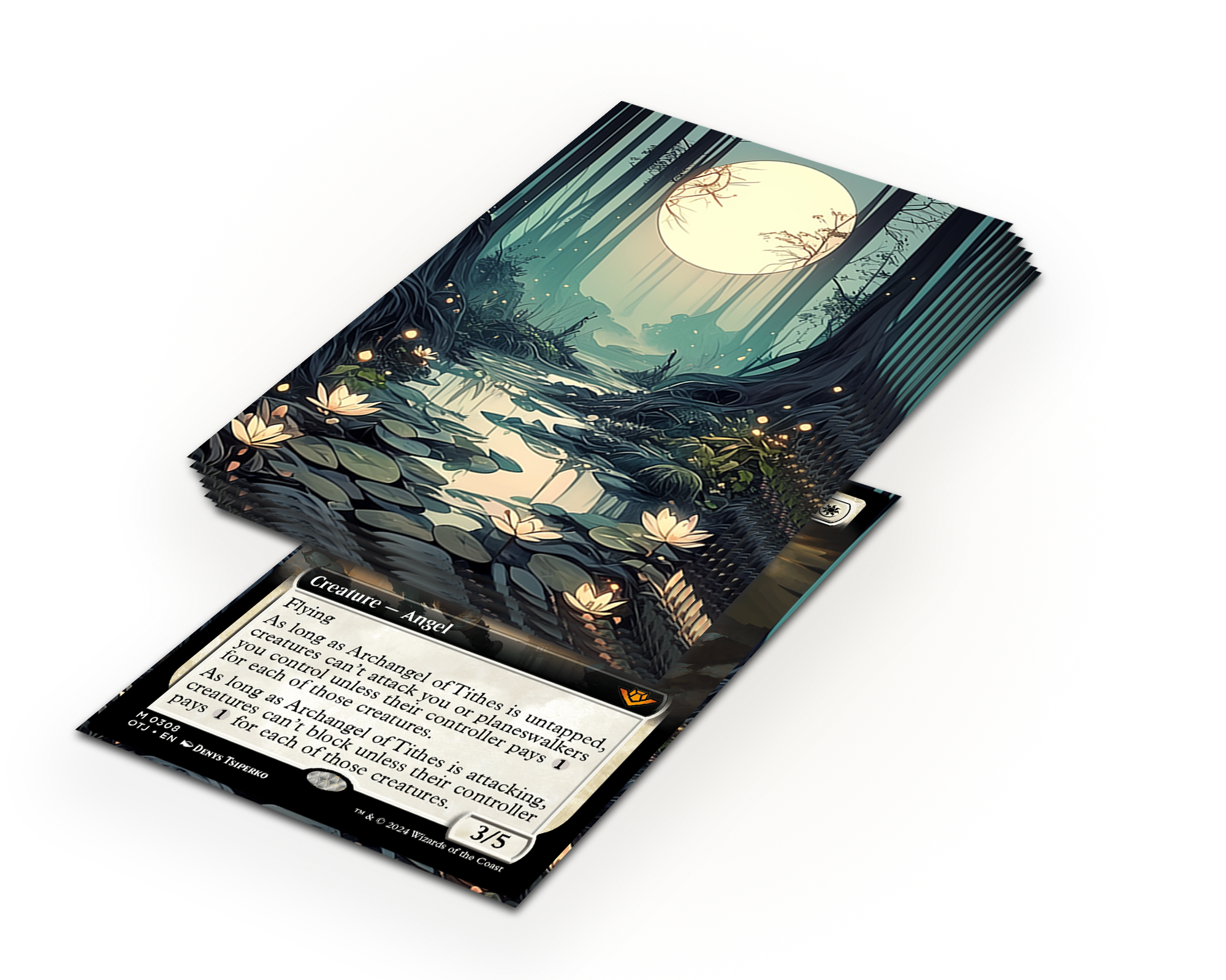 Magic Forest Card Sleeves