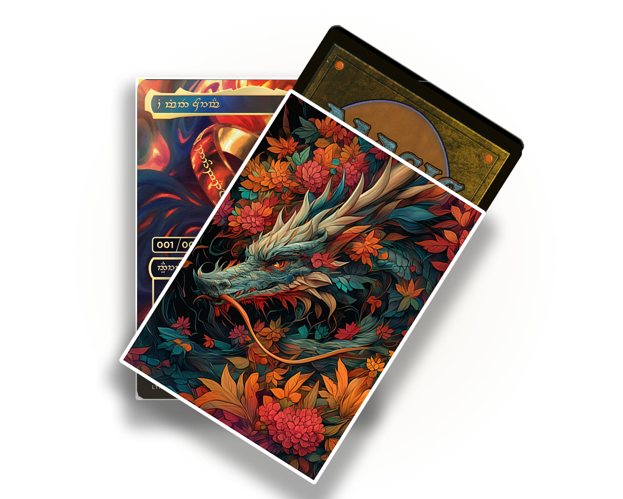 Jade Dragon Card Sleeves