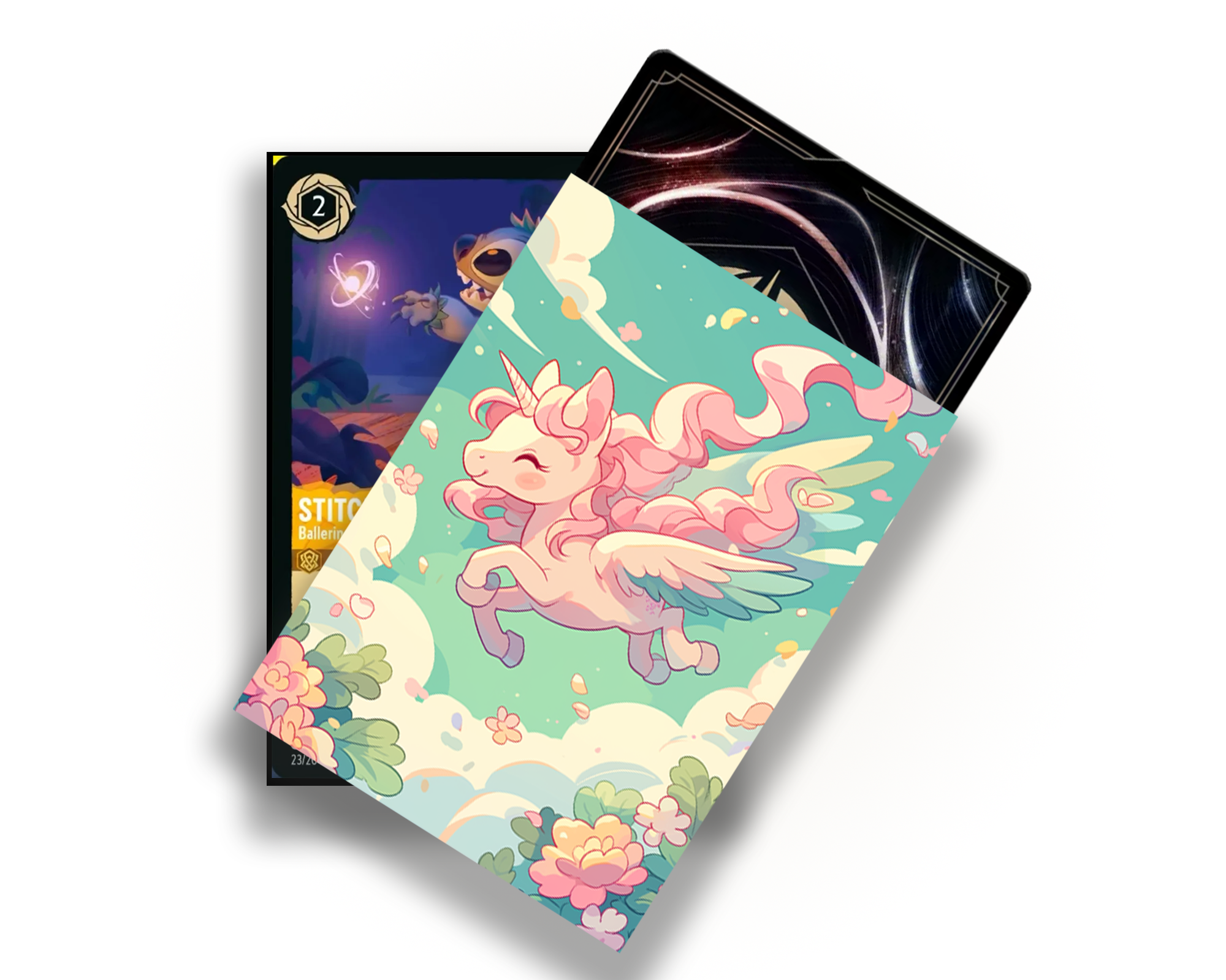 Kawaii Unicorn Card Sleeves